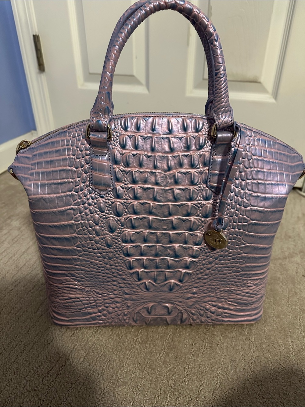 🪻Brahmin Large Duxbury and Ady Wallet in Frosted Lilac 🪻 - Picture 3 of 11